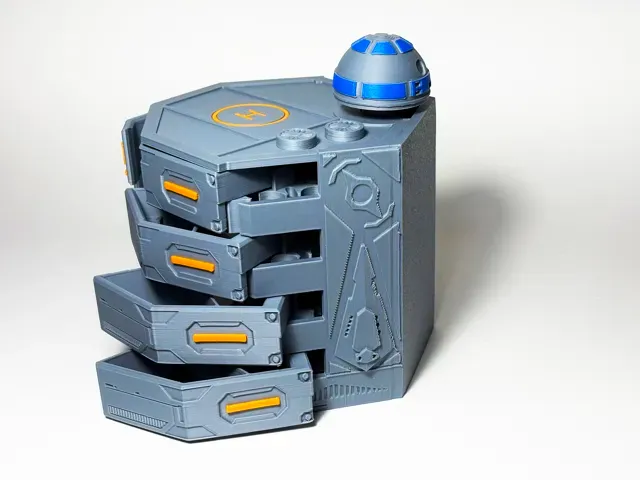 MechVault: Sci-Fi Mechanical Storage Box — Image 6 of 10