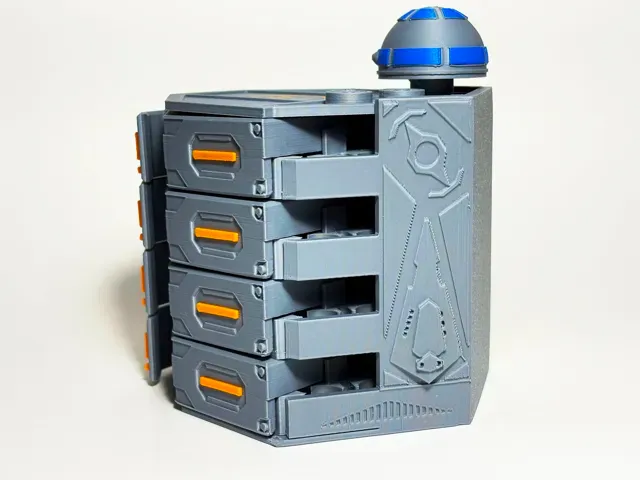 MechVault: Sci-Fi Mechanical Storage Box — Image 10 of 10