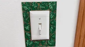 Monstra Leaf Light Switch Cover Frame