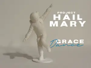 Project Hail Mary Dancing Astronaut Grace
