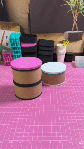 Caja Reciclada Ligera Tubos SMARTFIL bobina Refill
