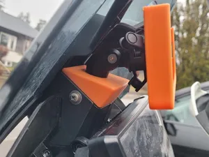 KTM 890 Quad lock mount for "bar clamp mount".