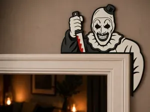 Art the Clown Door/Frame Corner Decor