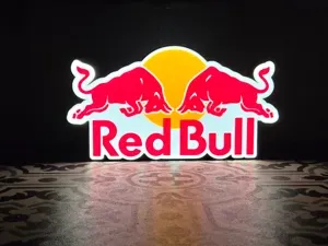 Red Bull LED Lightbox Sign