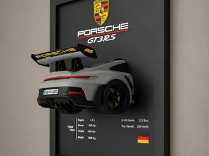Porsche Gt3 RS Wallframe Picture