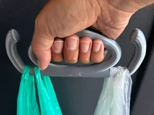 Ergonomic Heavy-Duty Bag & Carrier Handle