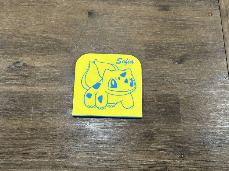 4 Personalized Pokémon Stencils in Deluxe Gift Box