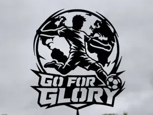 Go For Glory Soccer Wall Art Decor