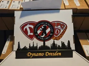 Dynamo Dresden With skyline and tripple Logo!