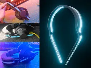 AIAIAI Headphone Band (Glow Filament, More Holes)