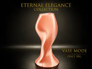 ''Opal Flow'' Vase