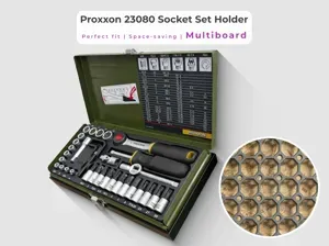 Proxxon 23080 Socket Set Holder for Multiboard