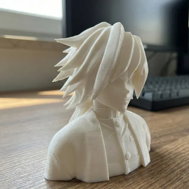 Giyuu Tomioka Demon Slayer Bust 3DPrint Model 206 — Фото 2 из 3