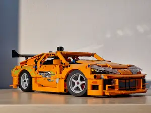Realistic wheels - Legò Fast & Furious Supra 42204