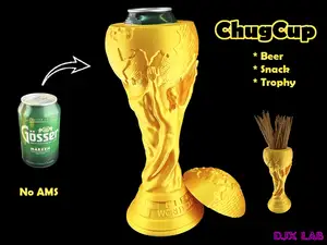 ChugCup – World Champion Trophy Beer Holder Fifa