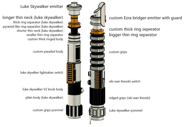 Build Your Own custom Lightsaber — Фото 2 из 12