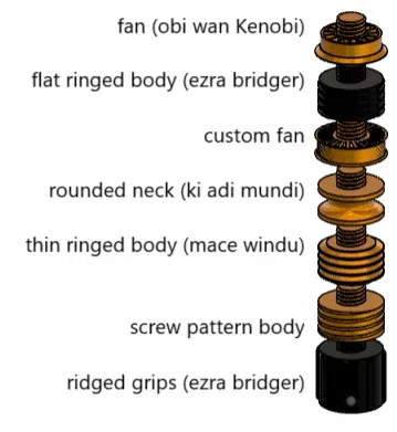Build Your Own custom Lightsaber — Фото 3 из 12