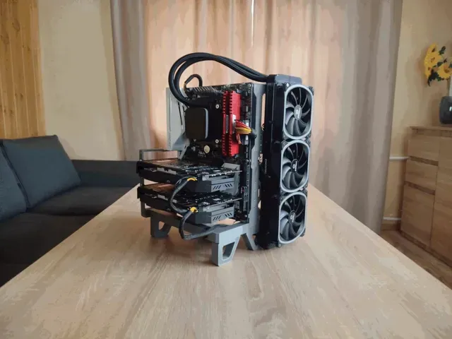 Open Frame PC Case ATX