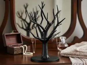 Elegant Branch Jewelry Stand | Eco-Print