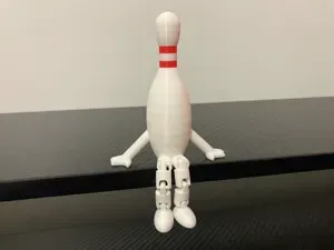 Articulated Bowling Pin