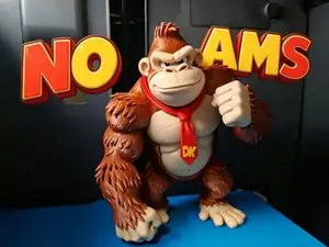 Donkey Kong 大金刚咚奇刚 DK 分件打印 可当单支笔筒 (无需AMS)