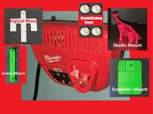 Milwaukee M12 Charger Mounts