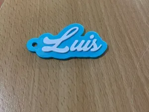 Llavero con el nombre de Luis