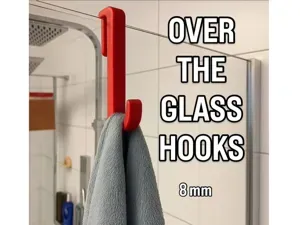 Over The Glass Hooks 8 mm