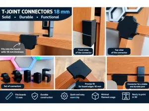 18 mm Board Connector – Furniture & Shelf Joint