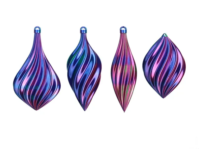 Spiral Christmas Ornaments / Baubles in Vase Mode — Фото 2 из 5