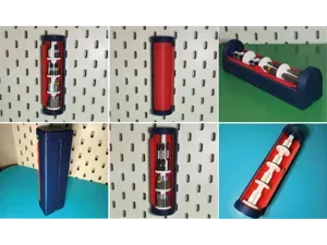 portable magnetic IKEA Skadis Bit holder Carousel