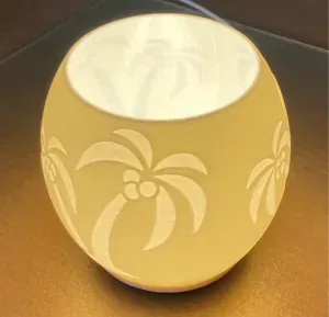 Palm Trees Puck Led and Tea Lamp