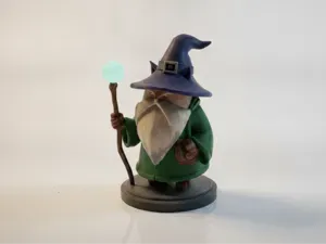 Cat Disguised as Old Wizard STL | Model