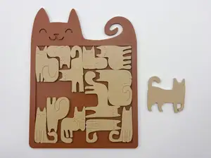 cat puzzle board game