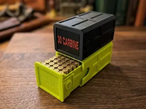 Stackable Ammo Box -30 Carbine- 50RD