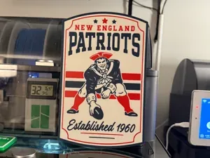 NEW ENGLAND PATRIOTS WALL ART