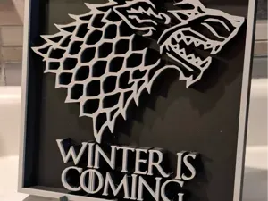 House Stark - Winter Is Coming Placard