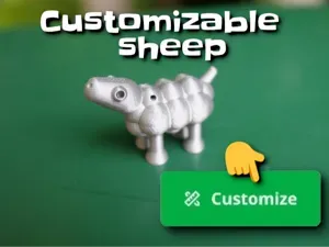 Customizable sheep