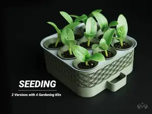 Self Watering Seed Starter with Greenhouse Cover
