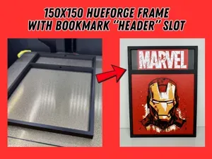 Hueforge & Bookmark Combo Frame