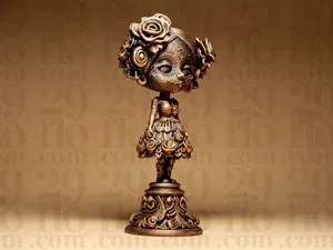 Dia Dos Muertos Statuette