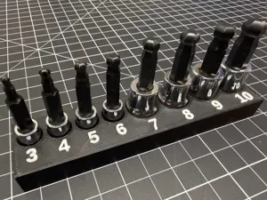 Icon Metric Ball Hex Socket Organizer