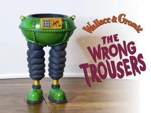 Techno Trousers - Wallace & Gromit Wrong Trousers