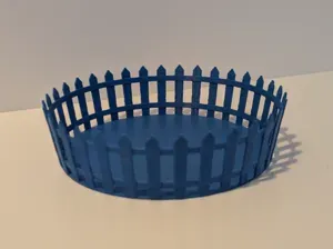 Osterkorb Gartenzaun easter basket garden fence