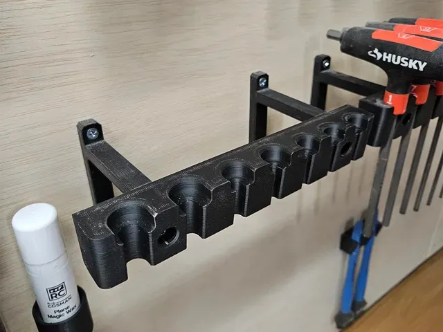 Magnetic Husky T-Handle Allen Set Wall Mount — Фото 7 из 8