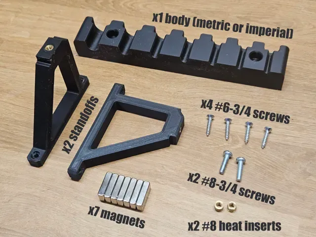 Magnetic Husky T-Handle Allen Set Wall Mount — Фото 3 из 8