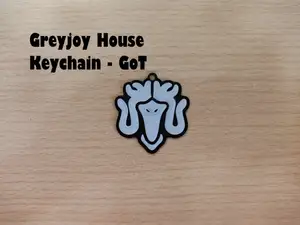 Greyjoy House Keychain – Game of Thrones