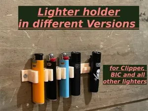 Minimalistischer Feuerzeughalter - Clipper - BIC