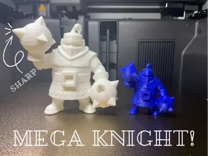 Mega Knight from clash royale