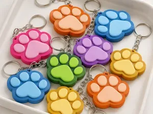 Cute Paw Keychain / Keyring